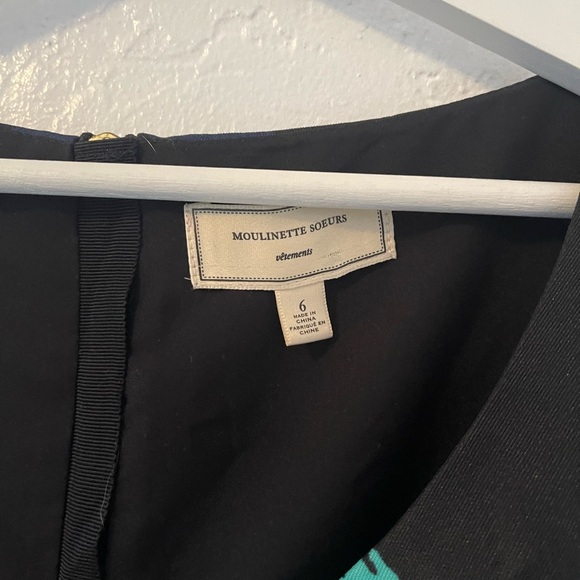 Anthropologie / Moulinette Soeurs / Multicolor Brushstroke Mini Dress - Picture 13 of 16